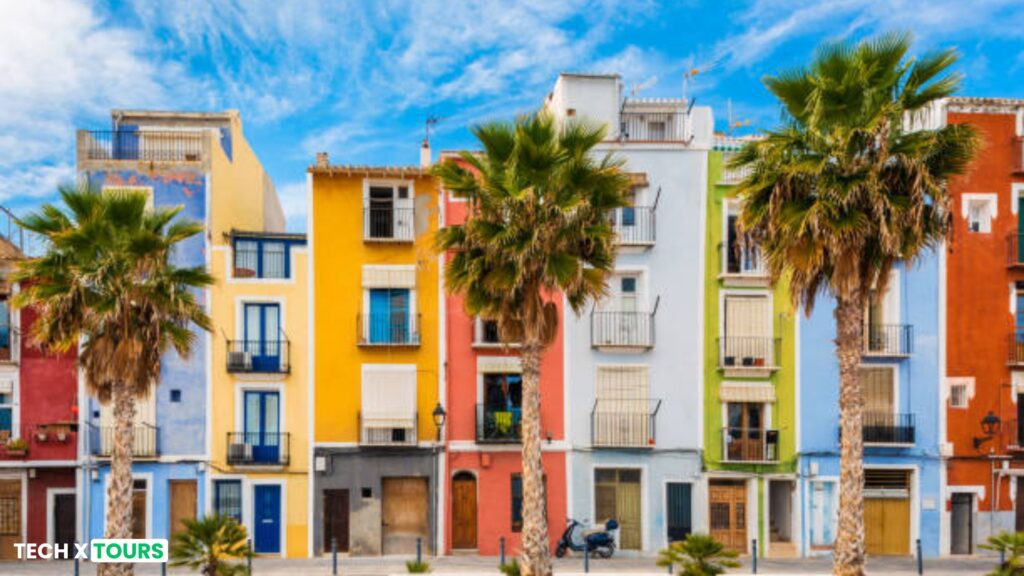 The colors of Valencia Travel Village