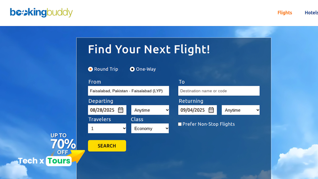 Booking buddy dashboard